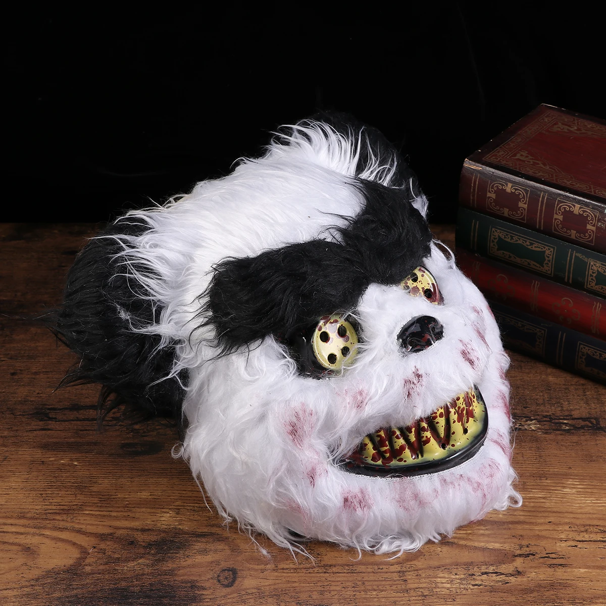 

Panda Headgear Mask Animal Costume Party Accessory Size Fit Most Comfortable Wear No Smell Halloween Panda Masks Delicate