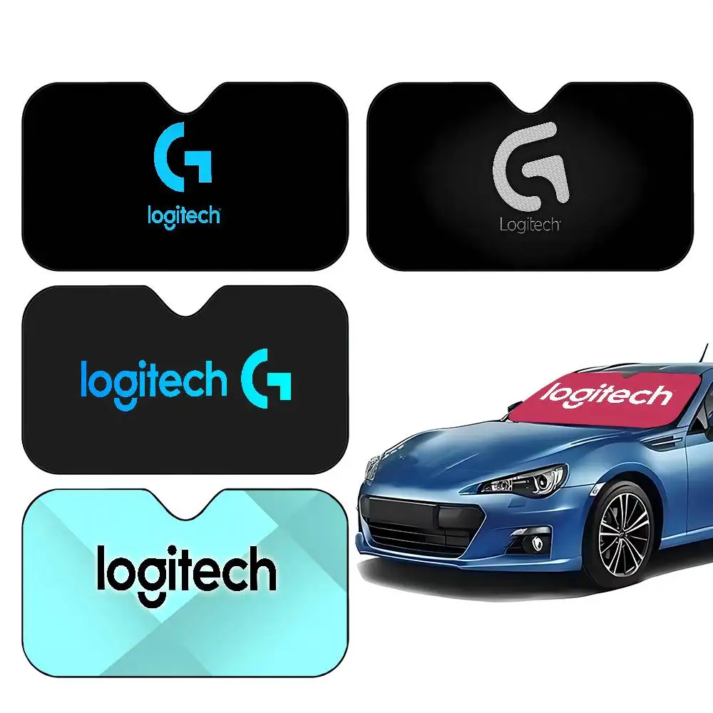 

L-Logitech автомобильный солнцезащитный козырек автомобильные солнцезащитные чехлы универсальный складной козырек на ветровое стекло