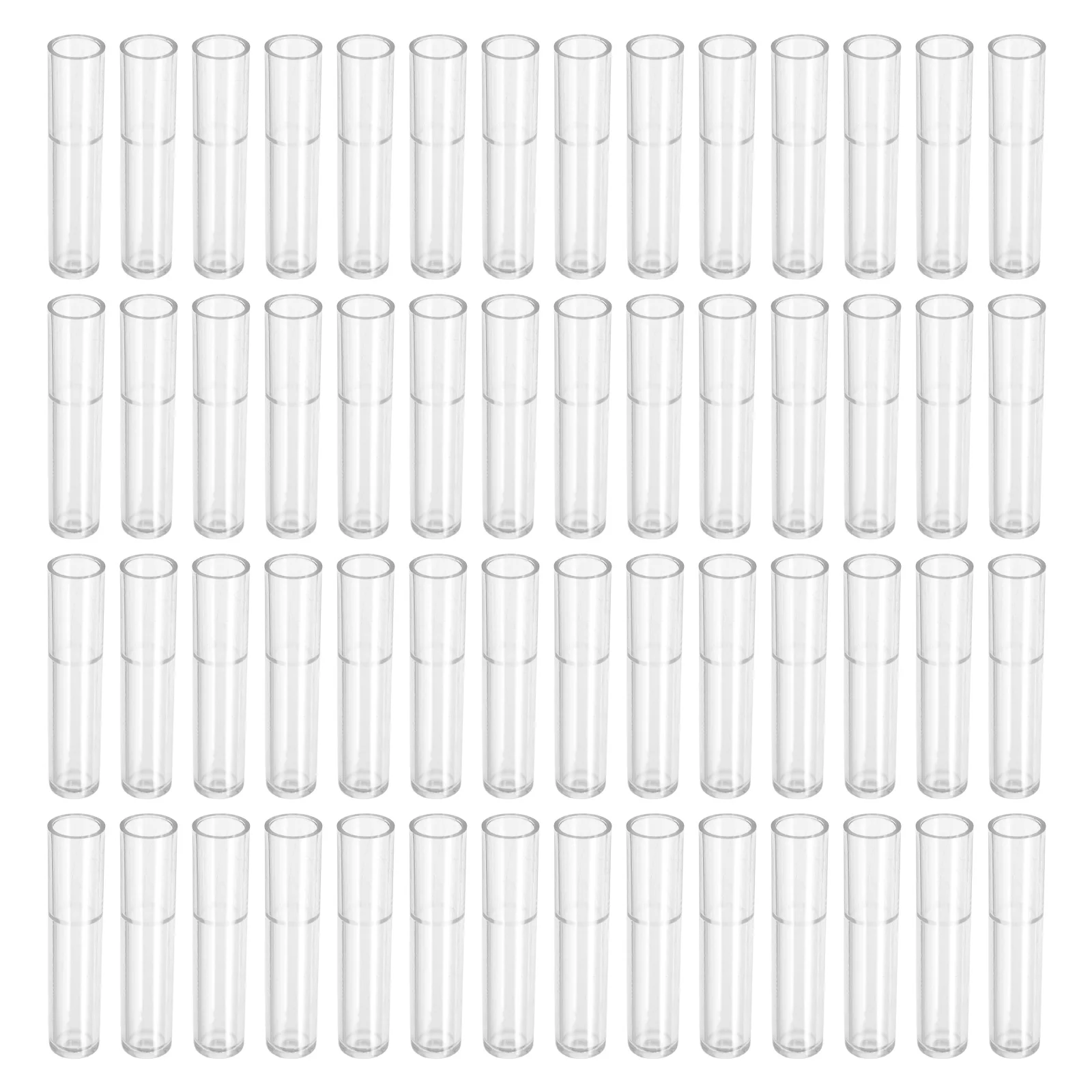 

100 Pcs Pencil Cap Protector Clear Extender Protective Case Transparent Topper Holder Plastic