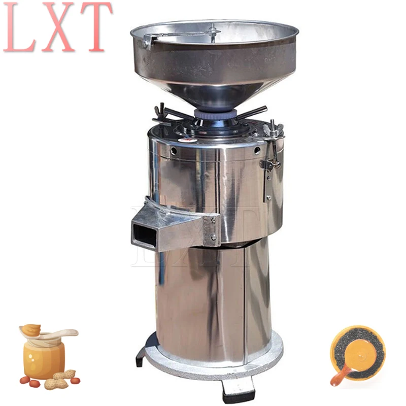 Peanut Butter Maker Electric Commercial Walnuts Nuts Stuff Grinding Almond Sesame Pulping Machine