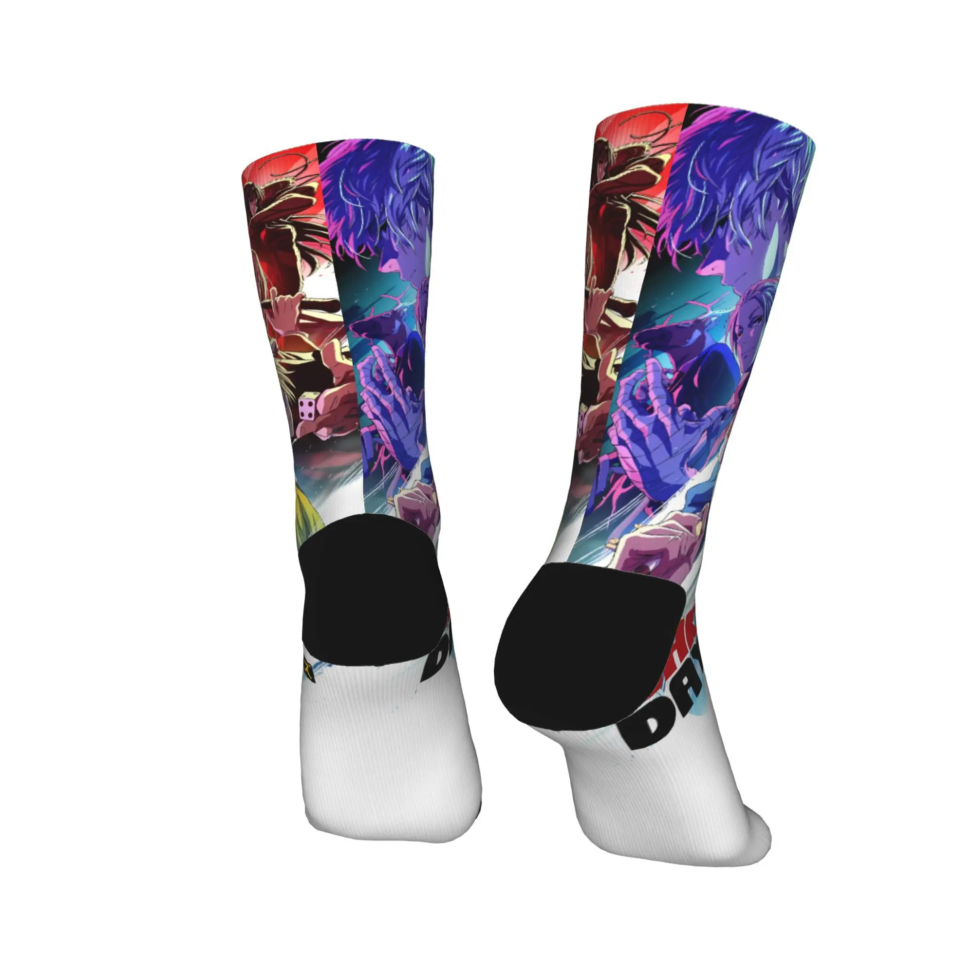 Calzini unisex da uomo Sakamoto Days Calze invernali gotiche traspiranti Calzini antiscivolo da ciclismo con grafica