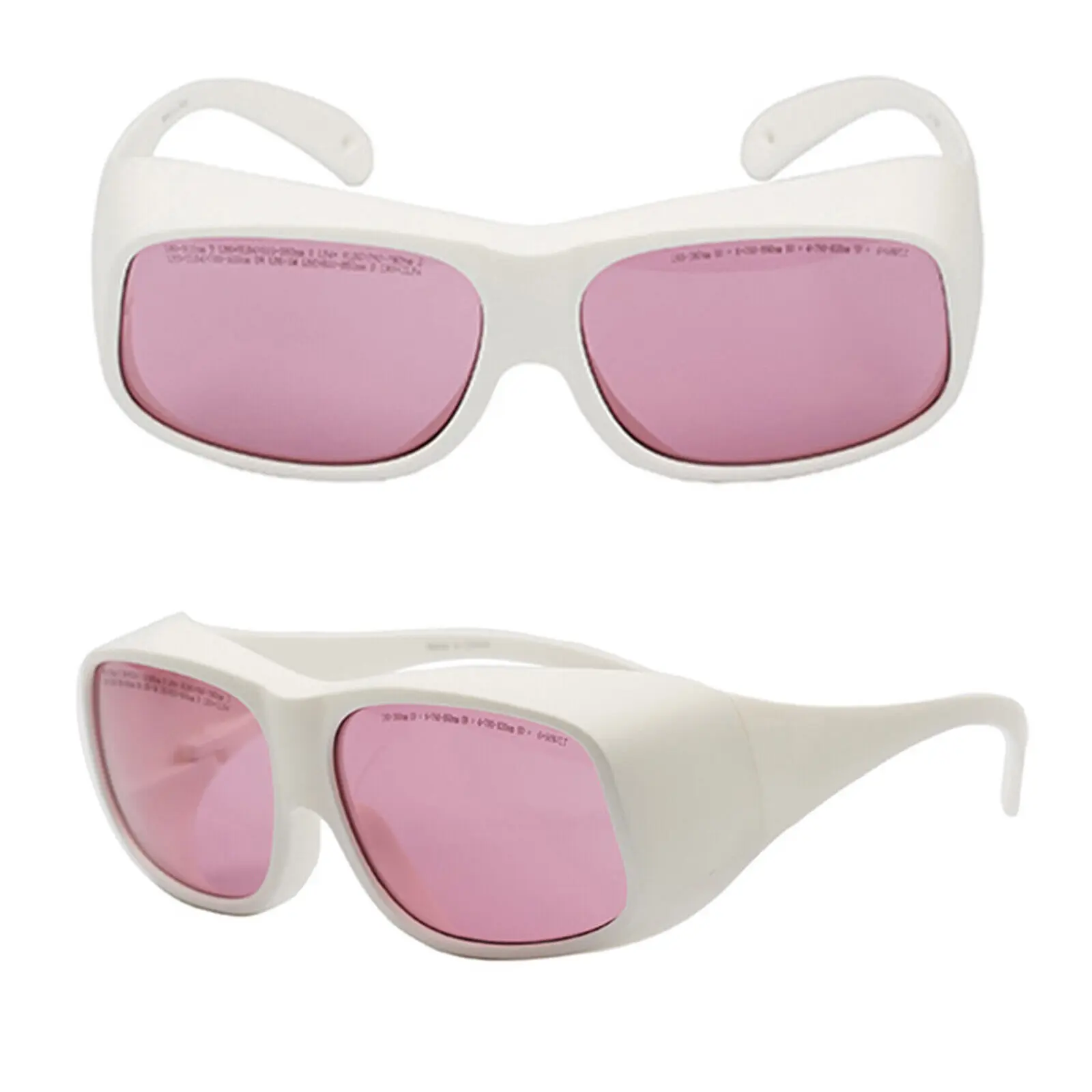 Semiconductor Laser Safety Protection Glasses 740nm-830nm OD5+ 755nm 808nm for Electronic Components Inspection