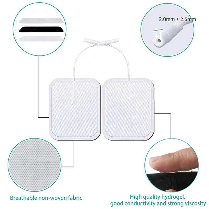 Tientallen Unit Pads 4X9Cm Vervanging Tientallen Elektroden Pads Tientallen Patches Voor Elektrotherapie