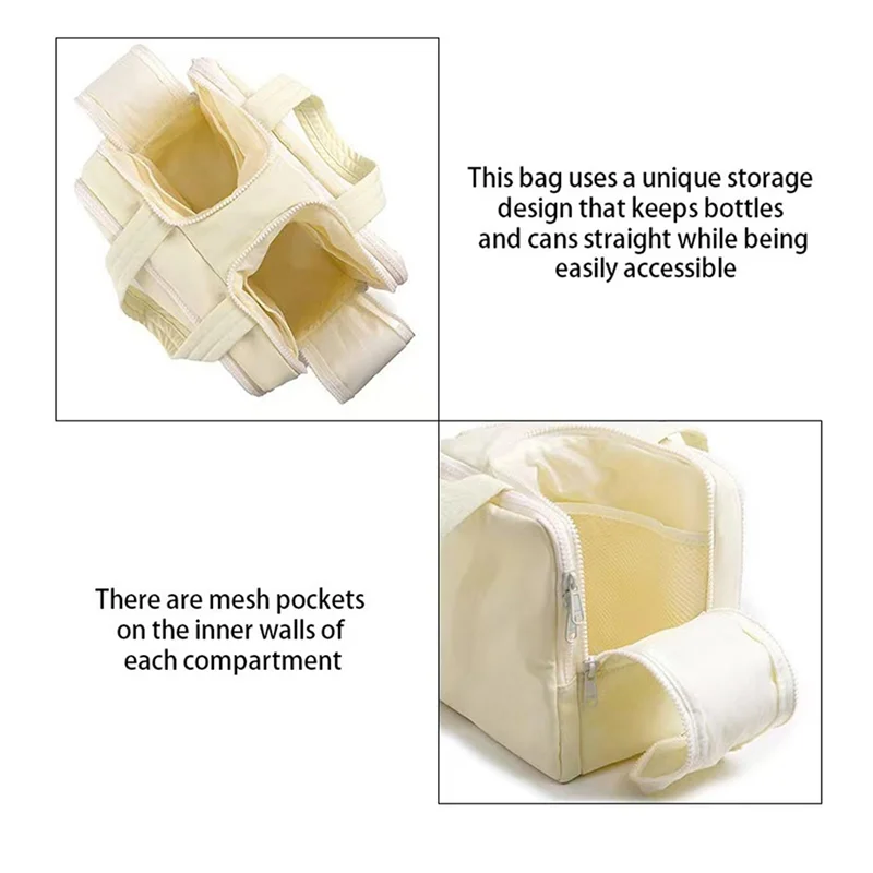 حقيبة مستحضرات التجميل للسفر من TEXU ذات سعة كبيرة وحقيبة مستحضرات التجميل للسفر ذات فتح واسع ومنظم حقيبة التخزين المحمولة مع للسفر