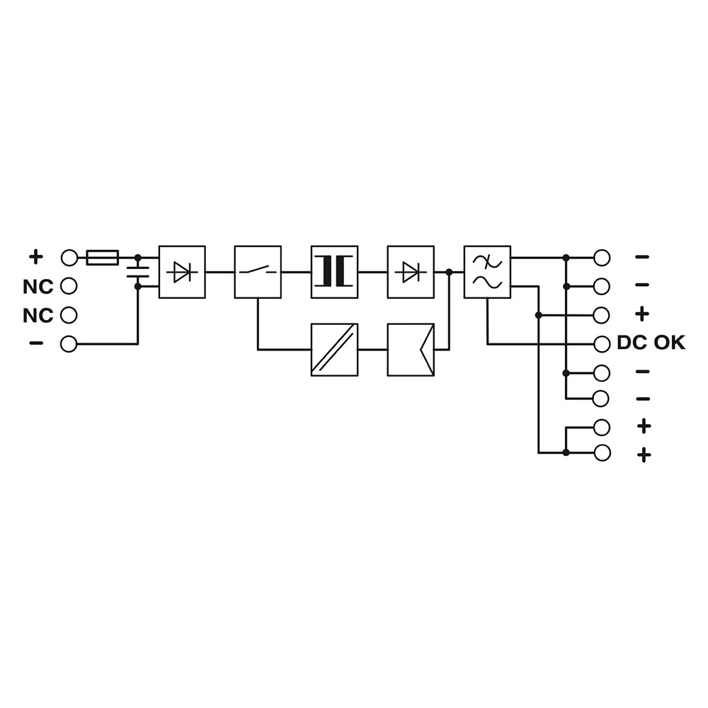 For Phoenix MINI-PS-12-24DC/24DC/1-2866284 Mini Power DC/DC Converter