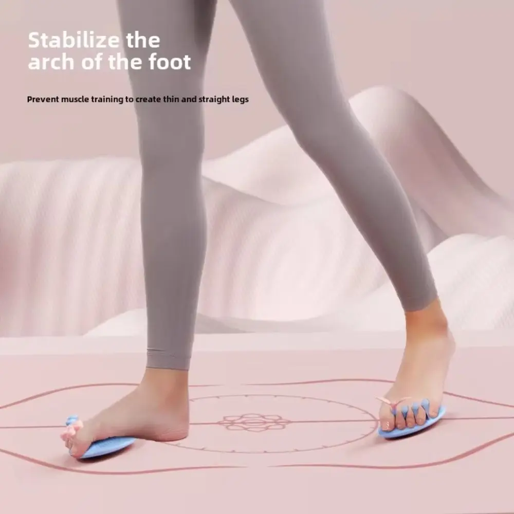 

1 Pair Anti Drop Foot Arch Trainer Soft Non Slip Toes Separators Silicone Comfort Overlapping Toes Corrector Thin Legs