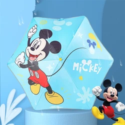 Miniso Disney Cartoon Mickey Lightweight Folding UV Protection Umbrella for Children's Sunshade Umbrella