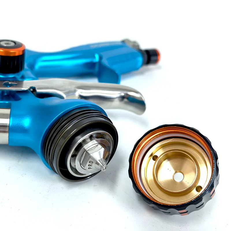 Original PORPHIS HVLP Spray Gun PRD-626 1.3mm Nozzle with 650ml white plastic cup For Car Painting Aerograph Repair Spray Gun