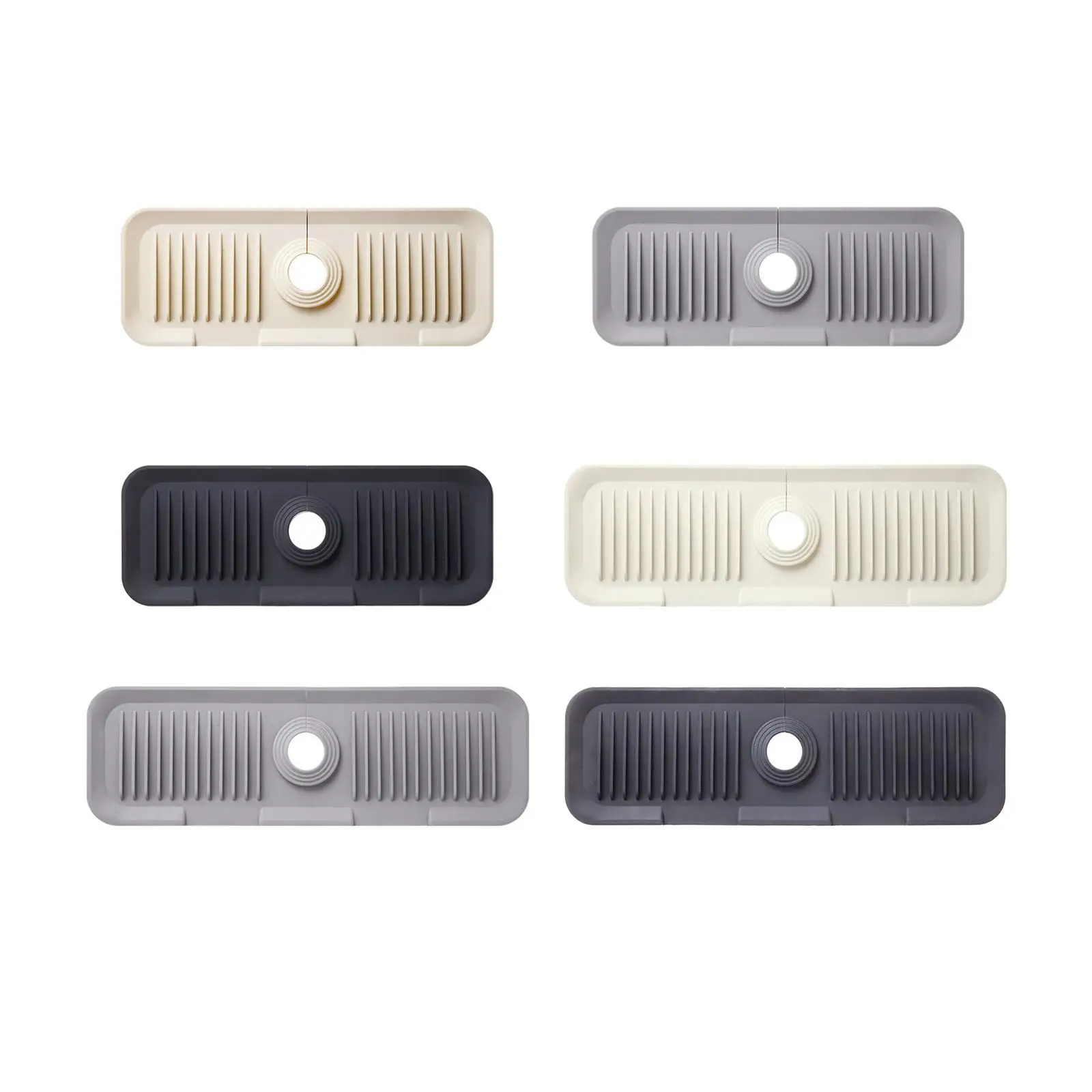 وسادة ماصة للصنبور، صنبور المطبخ، واقي سطح الطاولة قابل للغسل، وسادة تجفيف لمطاعم طاولة المطبخ #2