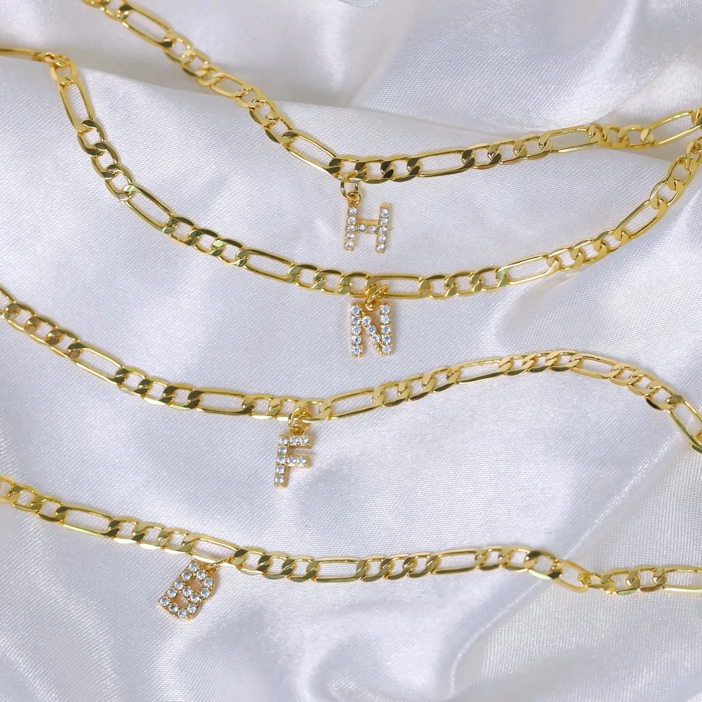 Simple Shining Cubic Gold Color Ankle Bracelet Set For Women Butterfly Key Lock Charm Anklet Chain On Leg Boho Jewelry Gift