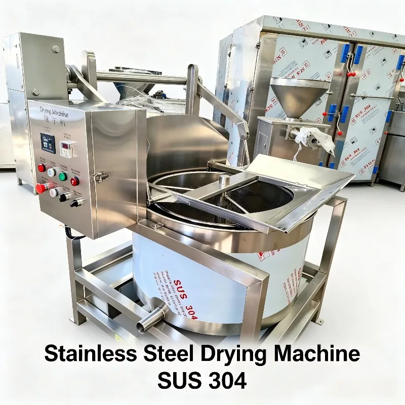 Vegetable Drum Dehydrator, High Speed Dehydrator for Fresh Vegetables Processing in Food Factories Customized