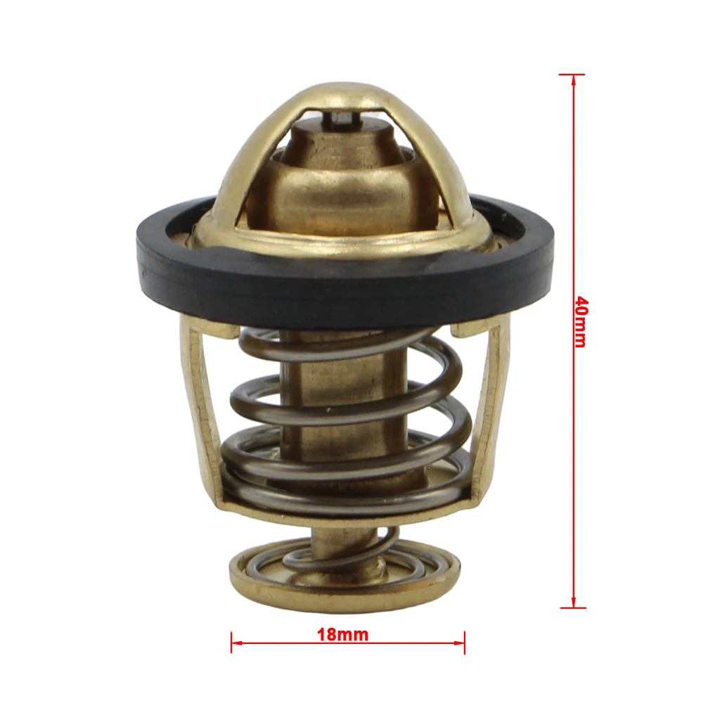 82℃ Thermostat With Seal Ring For Loncin Motorcycle Engine Coolant Temperature Control Valve Replacement Part