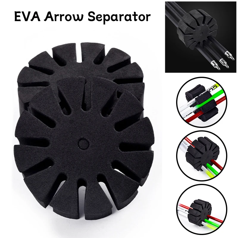 Archery Arrow Holder EVA Foam Round Rack For 12 Arrows Separator Quiver-Protect Spliter Shelf Tool Bow Arrow-Accessorie