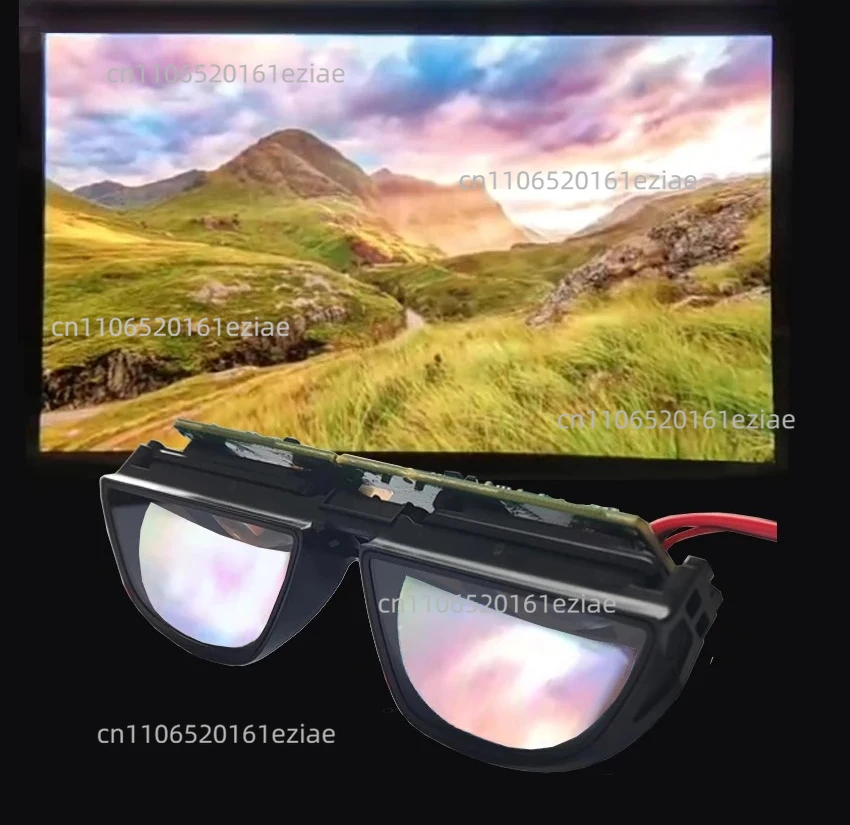 0.7 Inch Dual Micro OLED Display Module for VR/AR Glasses, High-Resolution Eye-Protection Screen