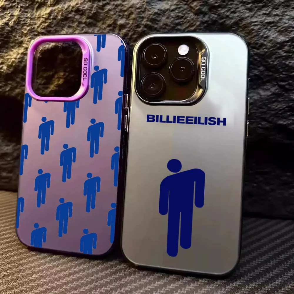 Funda de teléfono suave y dura Hit Me a la moda para iPhone 16 15 14 13 12 11 mini Pro Max X XR XSMAX 8 7 Plus, funda anticaída mate-B-Billie