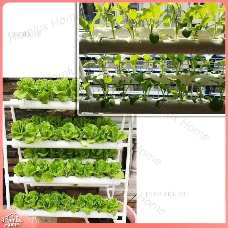 Smart Farm Hydroponic Growing System Kit for Indoor Outdoor Gardening Vegetables Herbs Lettuce Tomatoes Soilless Cultivation