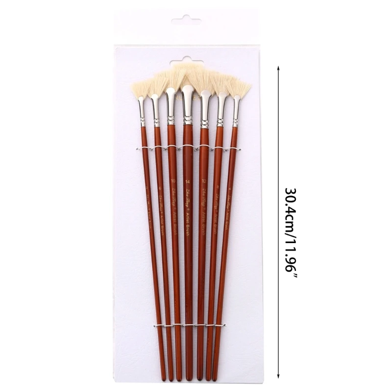 Set di pennelli per pittura perfetto per acquerello, pennello per pittura acrilica