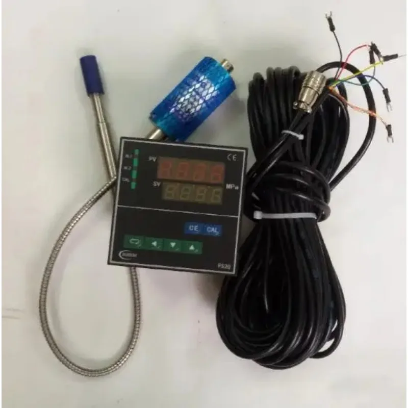 forPT124-25MPA-M14*1.5 PT124-50MPa-M14 High temperature melt pressure sensor PS20 Digital display instrument module sensor