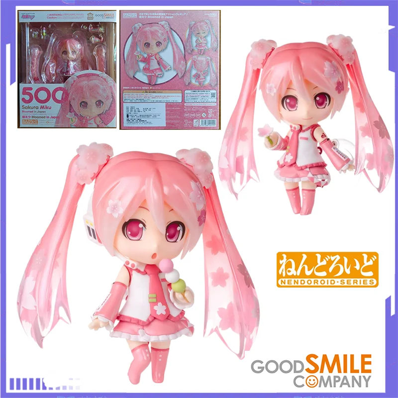 

В наличии: Оригинальная фигурка Good Smile Nendoroid 500 Hatsune Miku Blooming MIKU Sakura Hatsune, коллекционная модель, аниме-игрушка