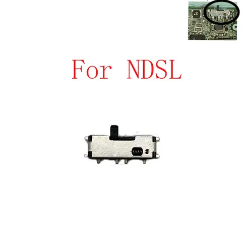 1~5PCS Game Console Power Switch Slide Button For Nintend DS Lite NDSL Game Console Power Switch Button Replacement Parts