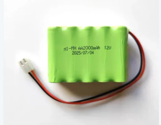 buy more will cheap NI-MH AA 2000mAh 12V battery pack suitable for single channel infusion pump 2.54 two-wire