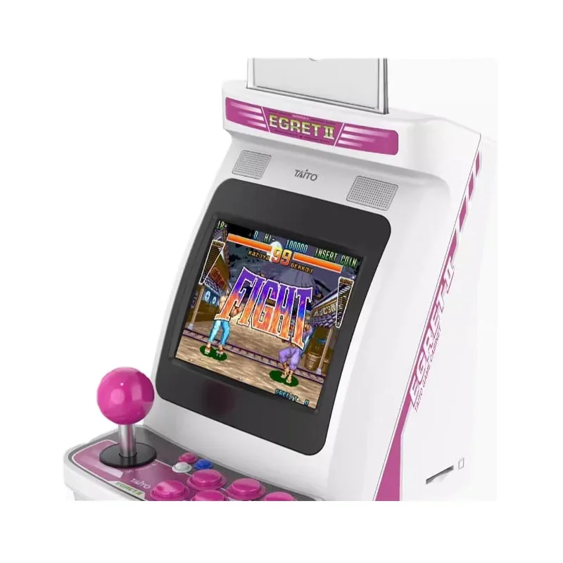 TAITO EGRET Mini II Arcade Video Game Console with Rotatable Screen and Bonus Stickers Retro Gaming Console