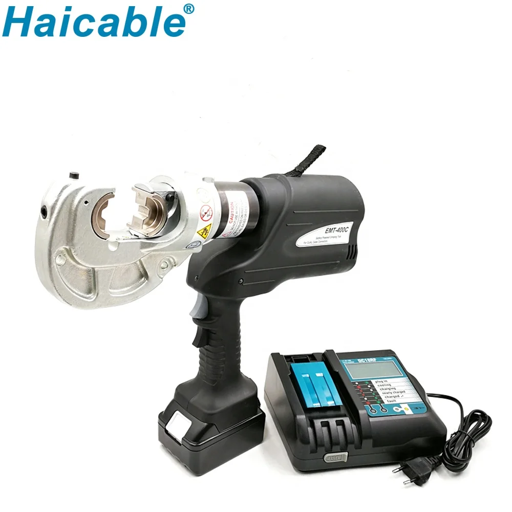 أداة العقص الهيدروليكية التي تعمل بالبطارية EMT-400C المكشكش الكهربائي #6