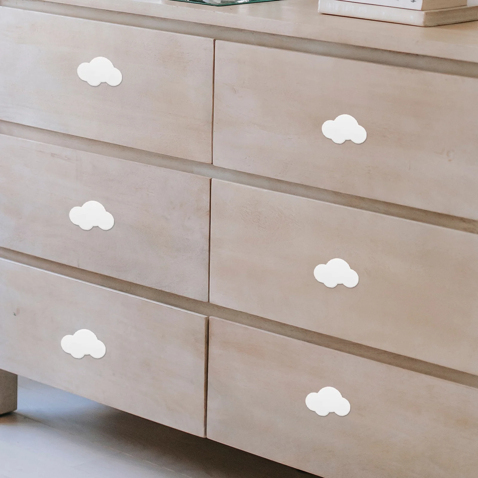 

4Pcs Cartoon Cabinet Pull Handles Small Lovely Wardrobe Drawer Door Knobs Furniture Pull Handles Cabinet Drawer Knobs