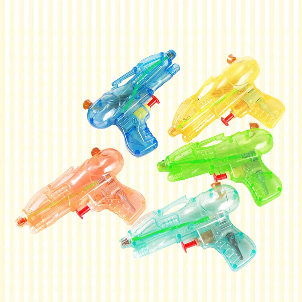 

12pcs Mini Water Plastic Water Shooters Transparent Bath Toys Summer Swimming Pool Beach Toys for Children Kids Summer Beach