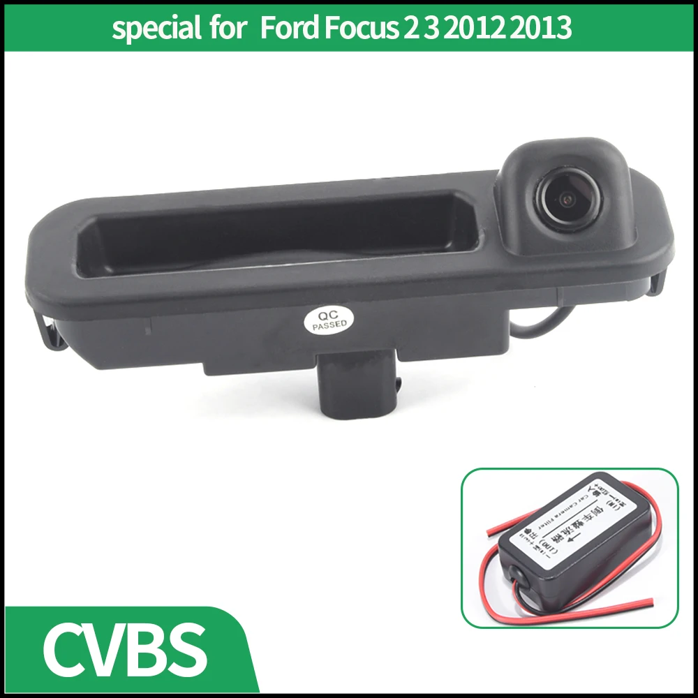 

Wateproof Handle Reverse Camera special for For Ford Focus 2 3 MK3 2012 2013 Rear View Camera