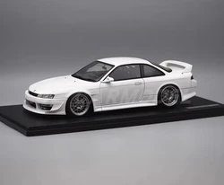 IG 1:18 VERTEX S14 Silvia BBS White JDM Simulation Limited Edition Resin Metal Static Car Model Toy Gift