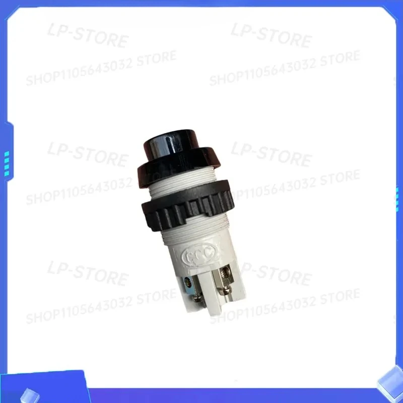 for Cutting Machine Black Self-Resetting Button Roller Vibration Switch Hole Diameter 18.2mm 1NO1NC