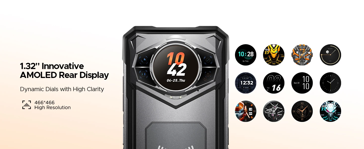 Global Version DOOGEE S200 VIP 5G Rugged Phone 6.72" 120Hz Display 12GB 256GB 100MP AI Main Camera 10100mAh Battery Smartphone
