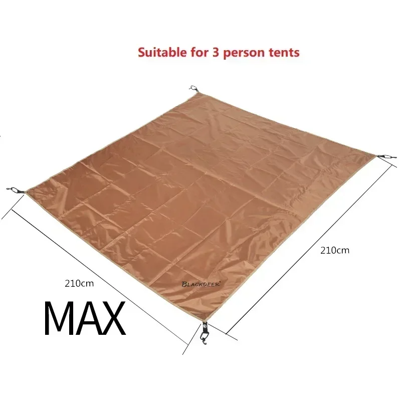 BLACK-DEER Camping Wear-resistant tent Mat Ultralight Footprint Waterproof nylon Picnic Beach Blanket Camping Outdoor Tent Tarp