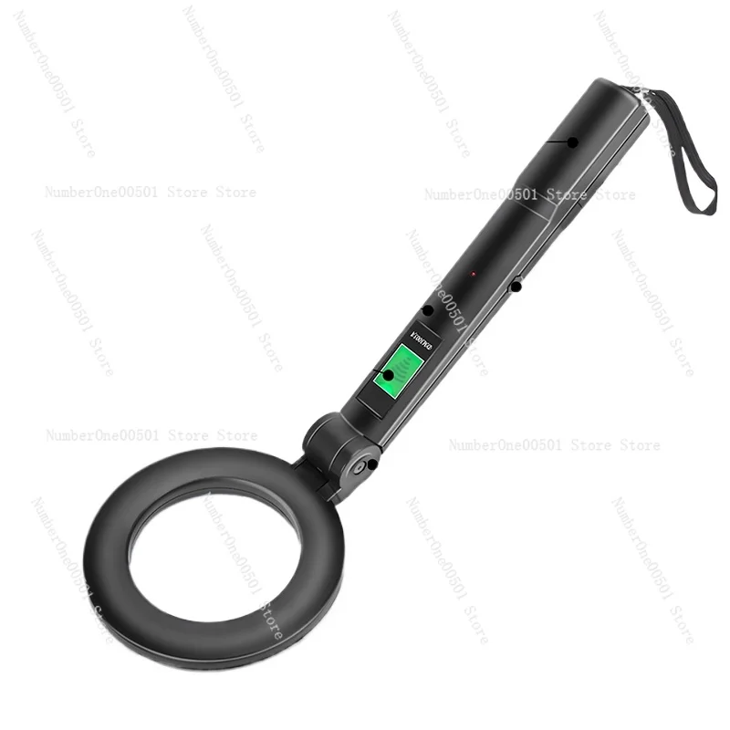 Handheld Portable Metal Detector Foldable High-Precision Detector Small Security Outdoor Detector