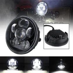 5.75 inch LED Motorcycle Headlight Assembly Round Lamp for Honda VT1300 2010-2022 Fury Sabre Interstate Stateline