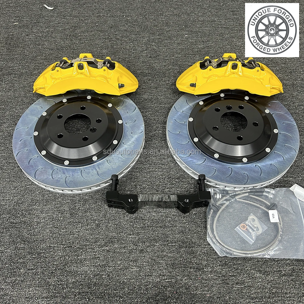 

26 Style High Performance Brake Kit Front 6 Pot Calipers 355mm 380mm 420mm for Golf RS4 RS5 Models