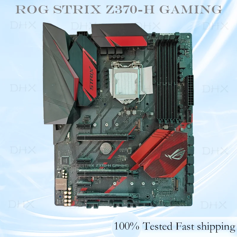 For ASUS ROG STRIX Z370-H GAMING Motherboard 64GB Mainboard LGA 1151 DDR4 ATX 100% Tested Fully Work be shipp quickly DH