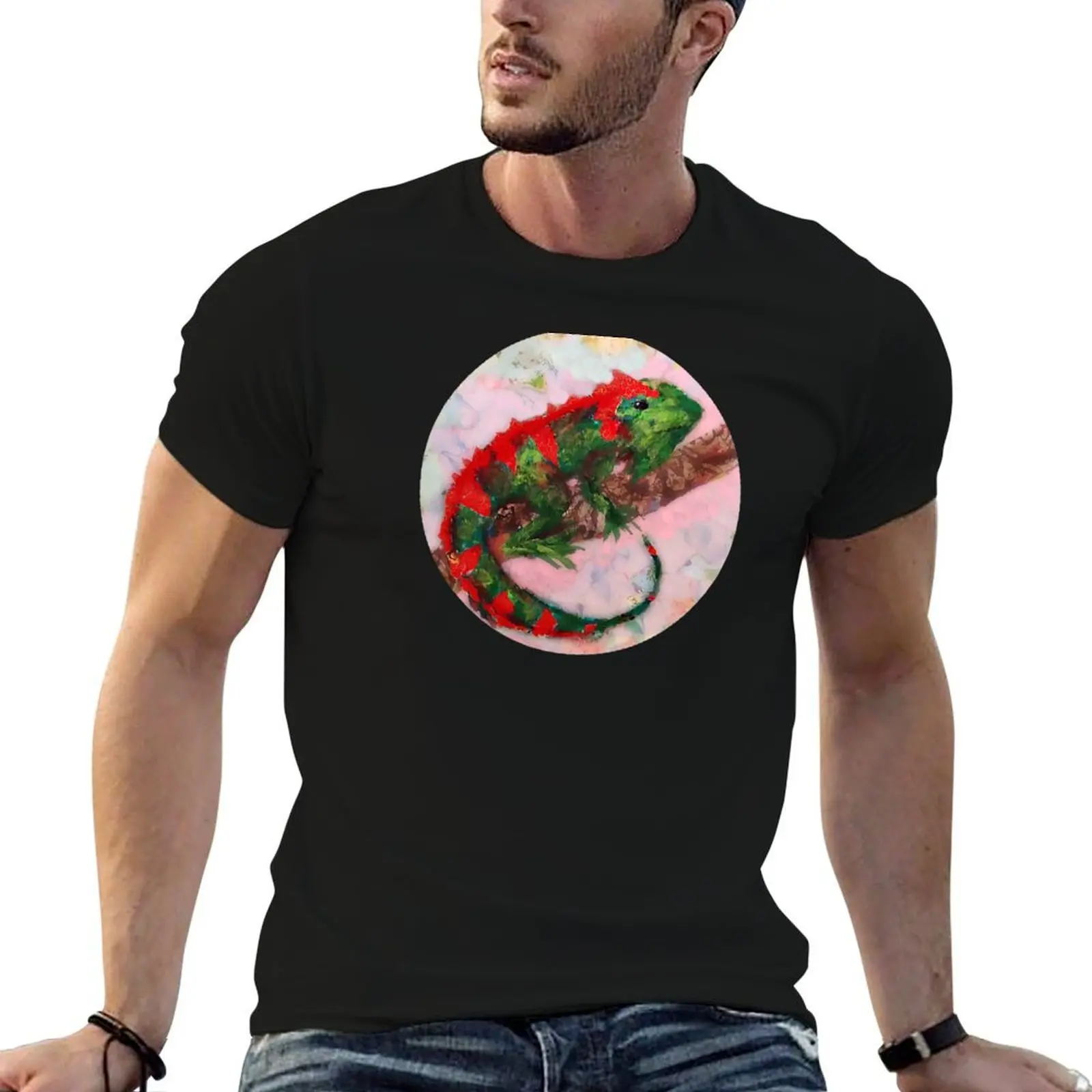 

Torn Paper Iguana T-Shirt t shirt personalised t shirts with prints T-Shirt