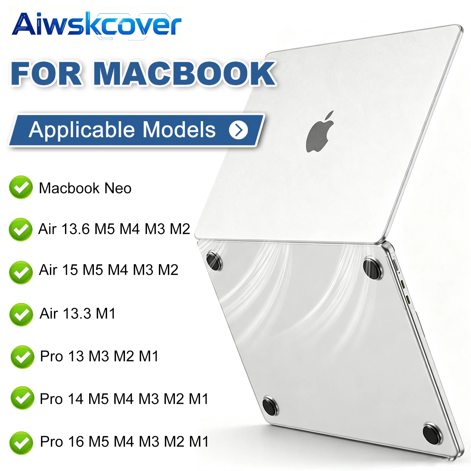 Чехол для ноутбука MacBook Neo 2026, для MacBook Air 13.6 M5 M4 M3 M2, для MacBook Pro 14/16 M5 M4 M3 M2 Pro/Max.