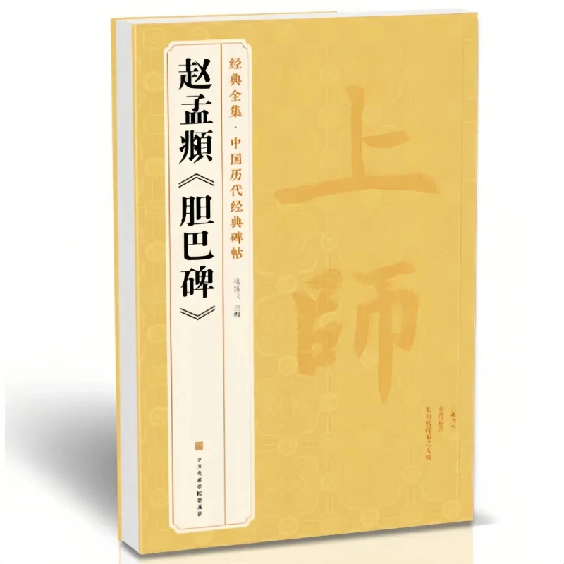 Zhao Mengfu Regular Script Wirting Brush Calligraphy Copybook Chinese Stone Inscriptions Rubbings Enlarged Copying And Learning