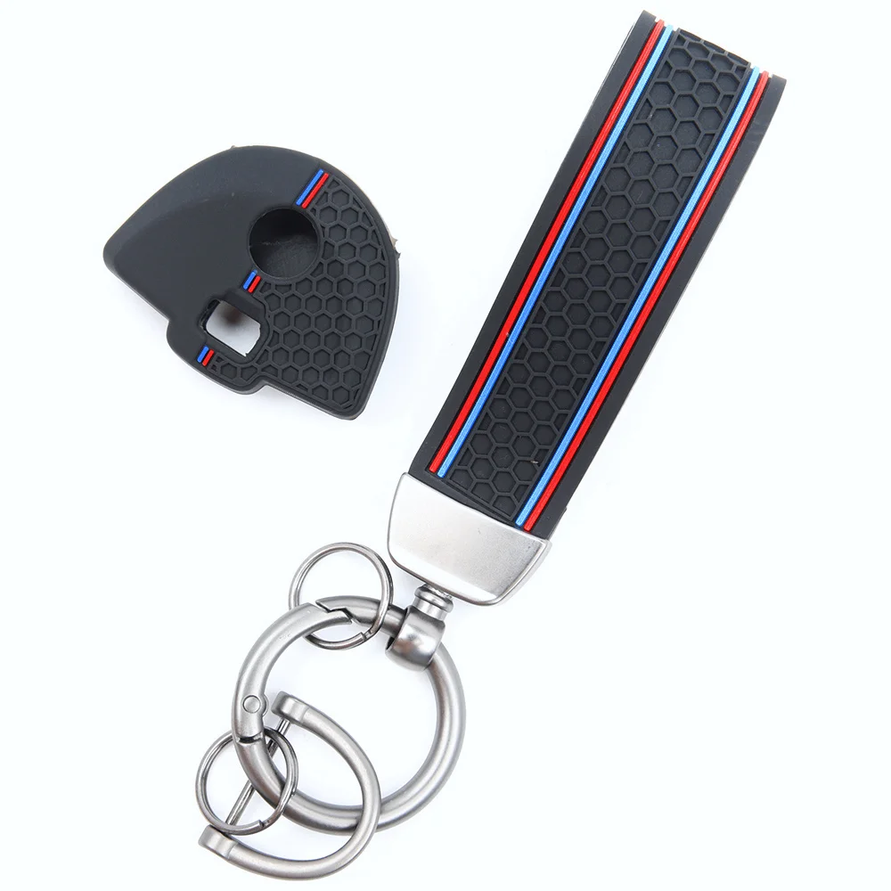 For BMW F750GS F850GS R1200GS R1250GS S1000XR S1000RR G310R G310GS Soft Silicone Smart Key Protector Clasp Key Holder