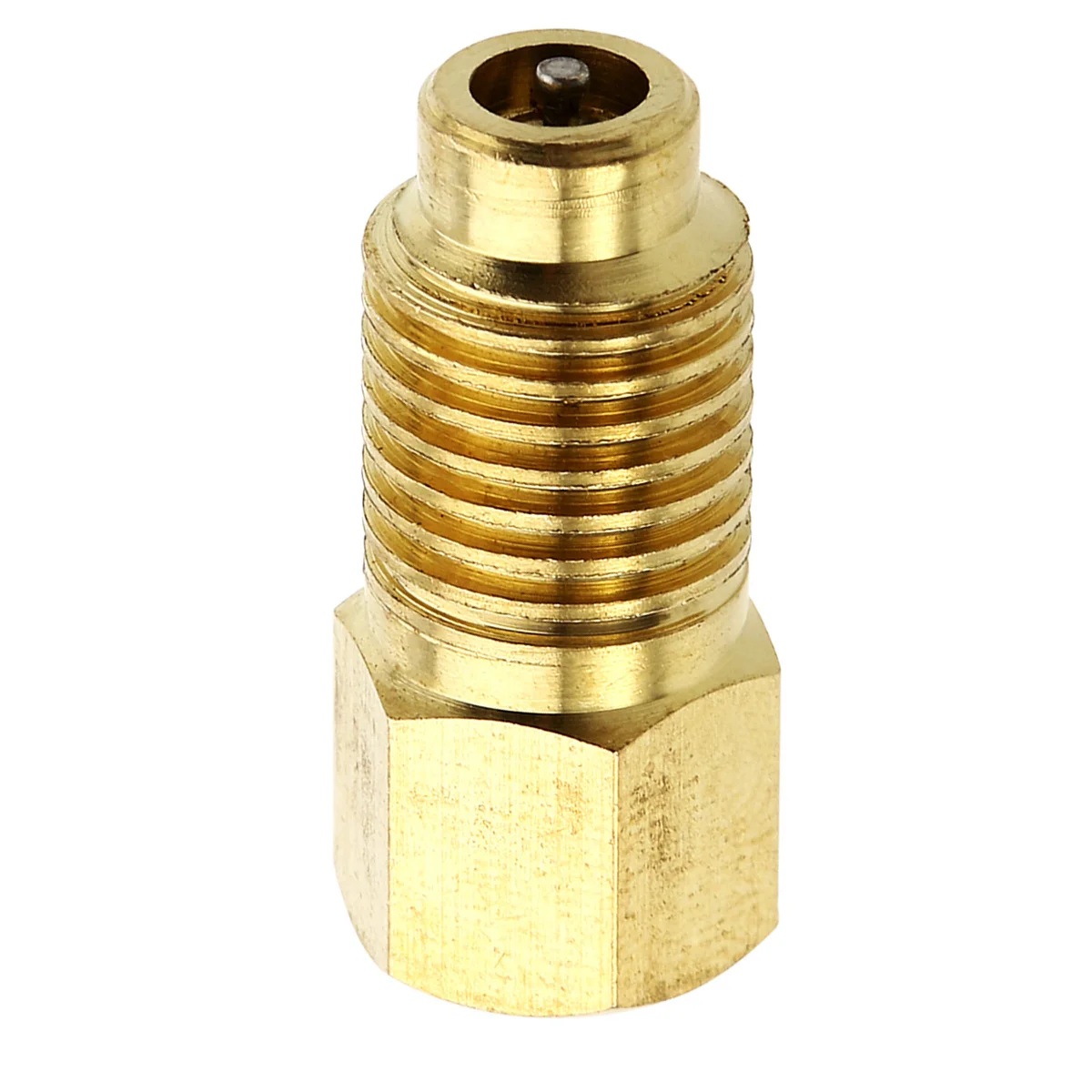 

R134a Refrigerant Adapter 1 4 Sae to 1 2 Vacuum Pump Metal Coupler for Car Air Conditioner Tough Corrosion Resistant