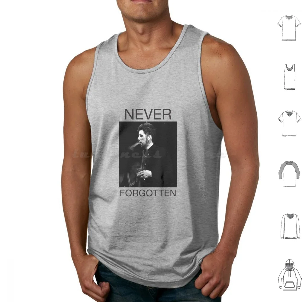 Shane Macgowan Never Forgotten Tank Tops Print Cotton Shane Macgowan Shane Mcgowan Macgowan Shane Memorial