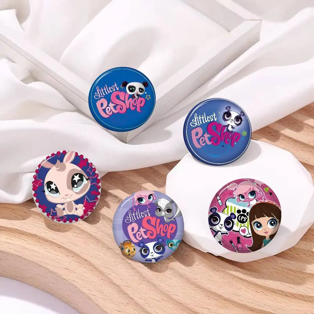 Soft Button Pin Funny Silly Gnarpy On A Skateboard Meme Badge Gamer Collection Gifts Game l-l-Littlest logo Pet Shop view 2