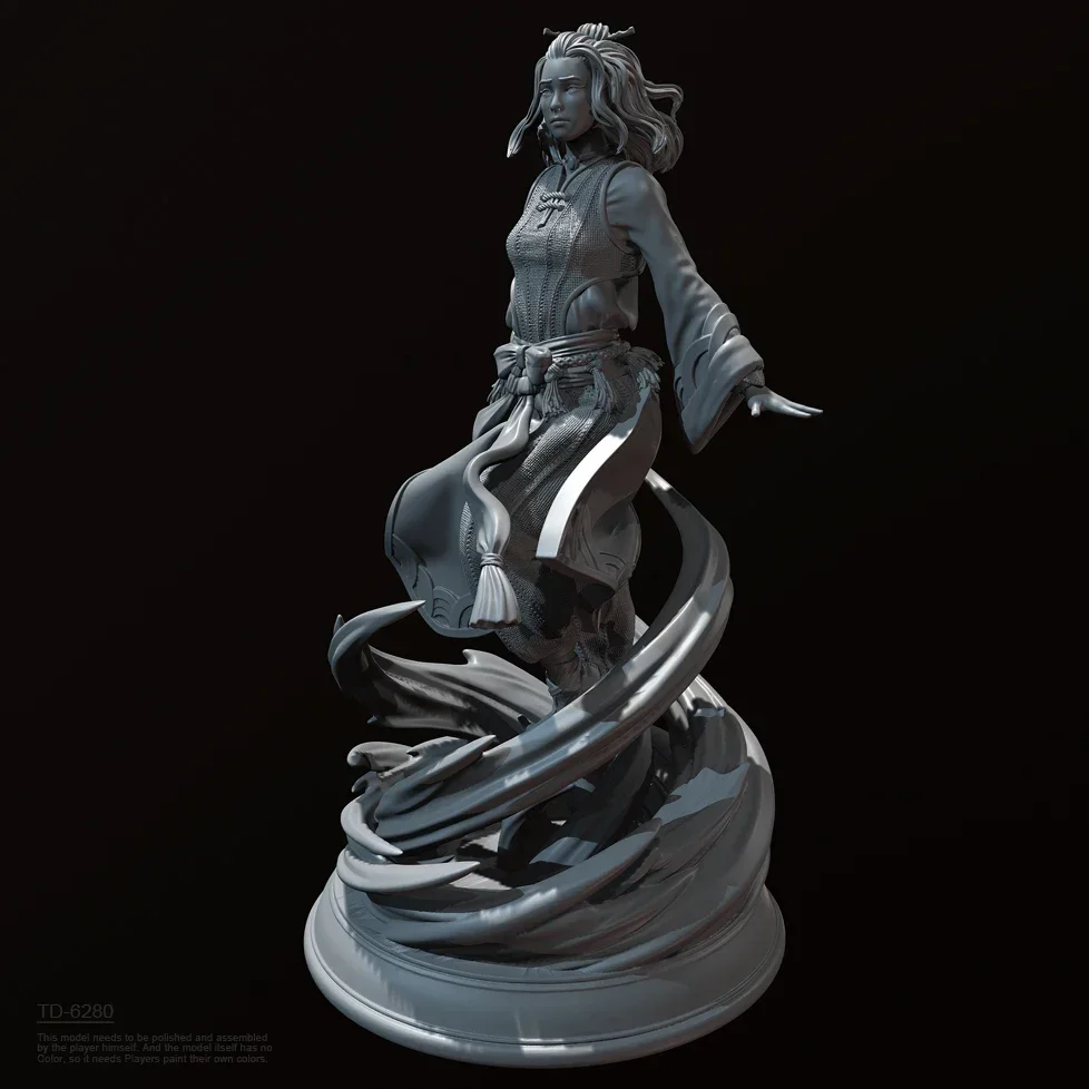 Kit modello in resina da 50 mm 75 mm autoassemblaggio e colorazione TD-6280/3D