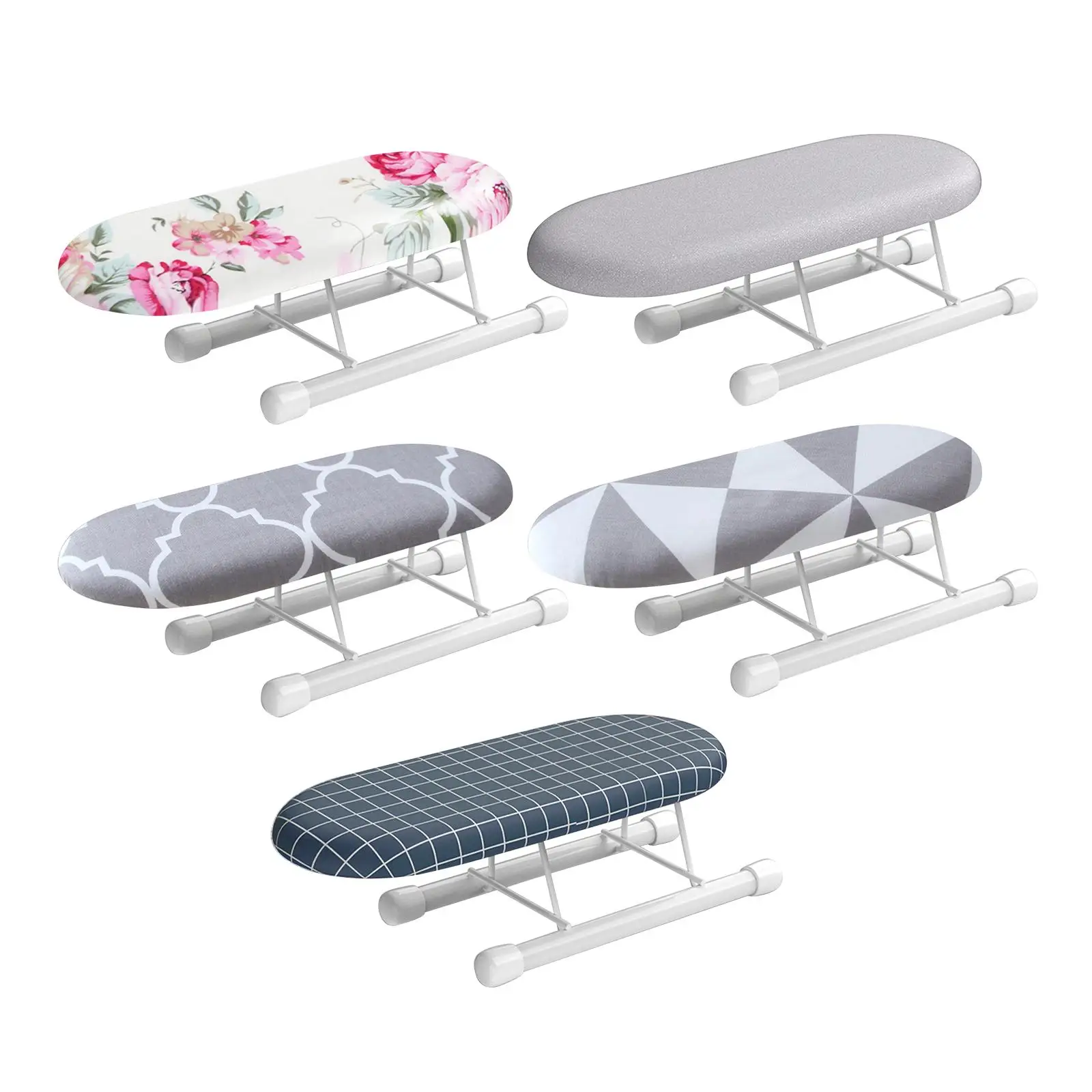 Small Folding Ironing Board, Removable Cover, Ironing Cuffs Neckline for Apartments, Home, Travel