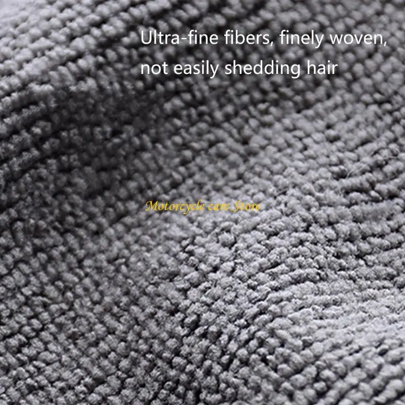 U75F 10pcs 25X25Cm Microfiber Cleaning Cloth No Wash Label Car Drying Towel Car Wash Towel for Auto Detailing And Household Use