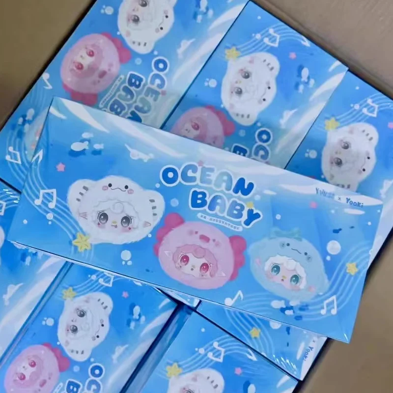 

Genuine Yooki V6 Mini Ocean Baby Series Blind Box Vinyl Pendant Doll Yooki Bag Pendant Mystery Box Collect Toy Birthday Gift