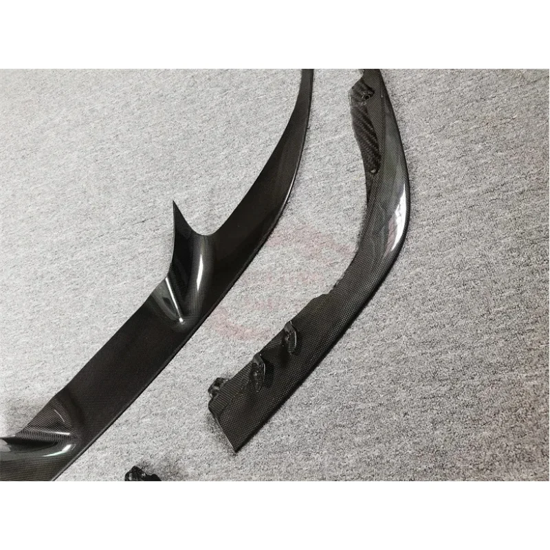 

High Quality Dry Carbon Fiber N Style Front Bumper Lip Sp Front Bumper Center Cover Body Kit F8